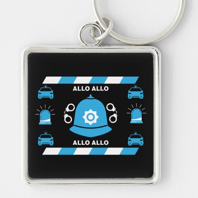 British Police Gifts And Accessories   Key Ring (Front)