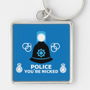 British Police Gifts And Accessories Latte Mug Key Ring