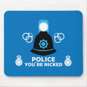 British Police Gifts And Accessories Latte Mug Mouse Mat