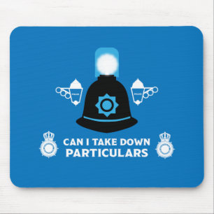British Police Gifts And Accessories Mouse Mat