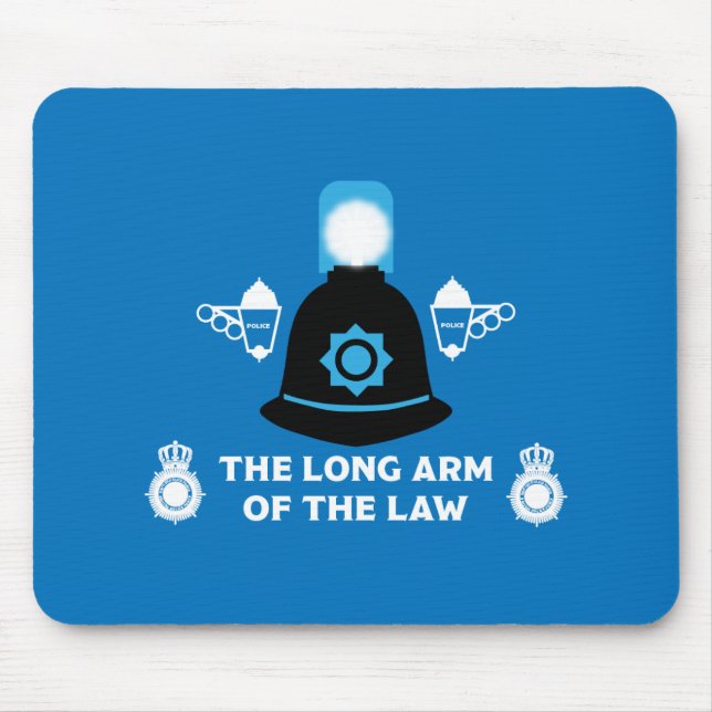 British Police Gifts And Accessories  Mouse Mat (Front)