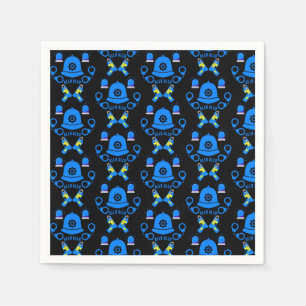 British Police Gifts And Accessories Napkin