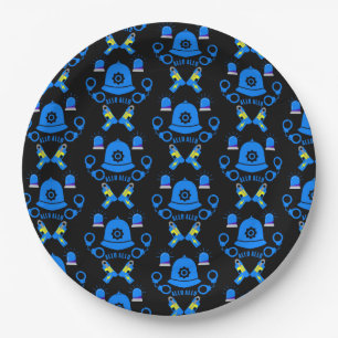 British Police Gifts And Accessories   Paper Plate