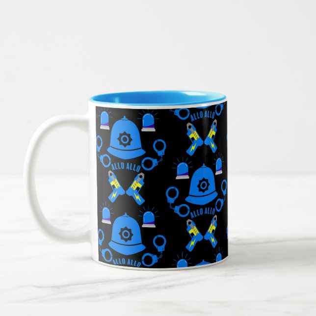 British Police Gifts And Accessories   Two-Tone Coffee Mug (Left)