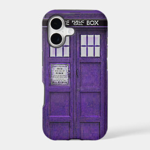 British Police Public Call Box (Purple)