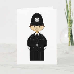 British Policeman Card