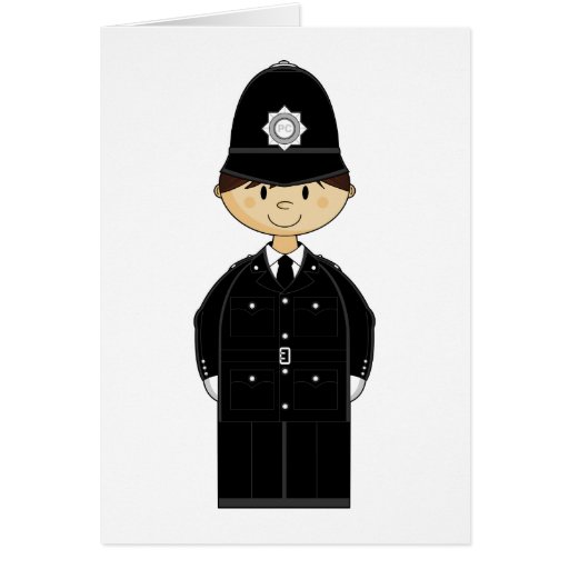 Image of British Policeman Card