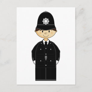 British Policeman Postcard