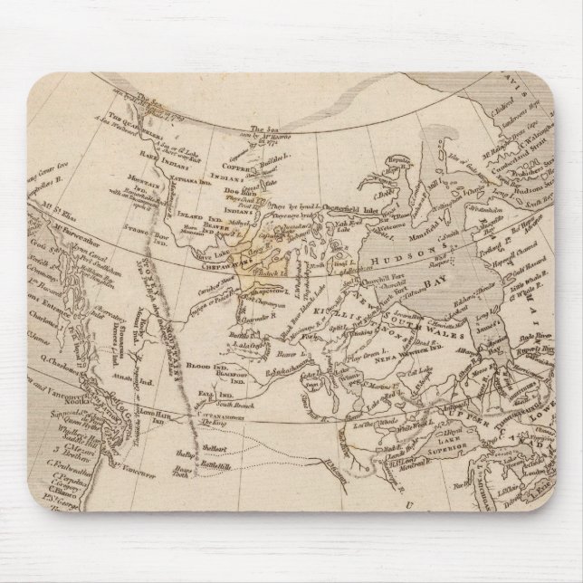 British possessions in America Mouse Mat (Front)