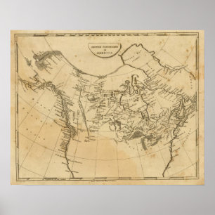 British Possessions in America Poster