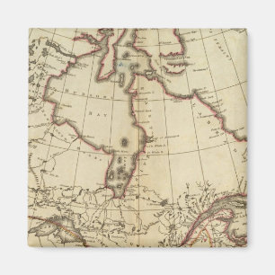 British Possessions in North America Magnet