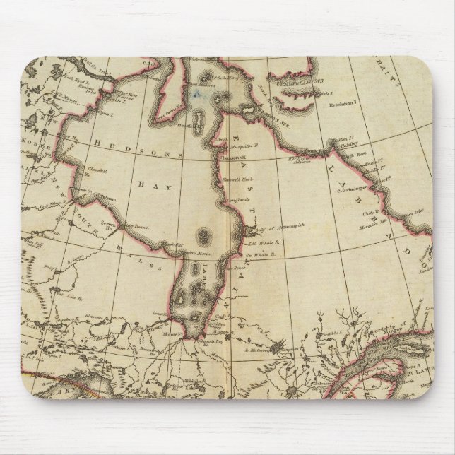 British Possessions in North America Mouse Mat (Front)