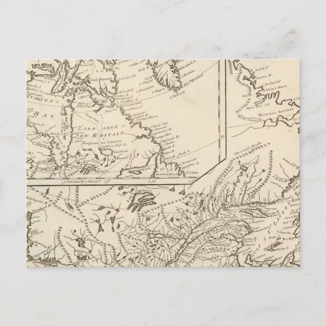 British Possessions in North America Postcard (Front)