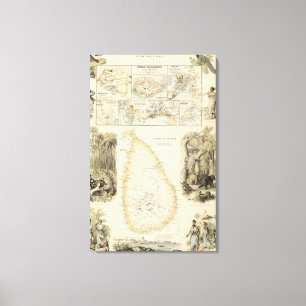 British Possessions in the Indian Seas Canvas Print