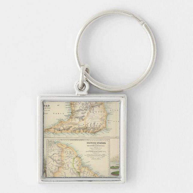 British Possessions on the North East Coast Key Ring (Front)