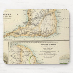 British Possessions on the North East Coast Mouse Mat
