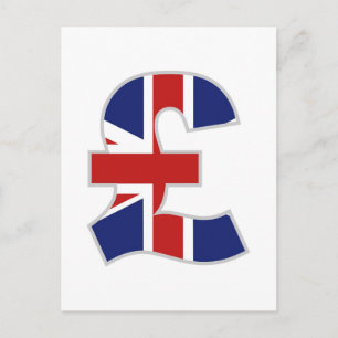 British Pound Postcard