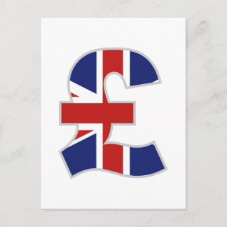 British Pound Postcard