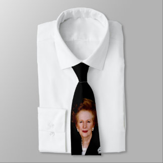 British Prime Minister Margaret Thatcher Tie