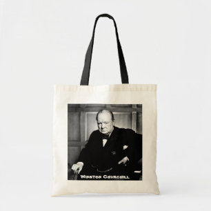British Prime Minister Sir Winston Churchill Tote Bag