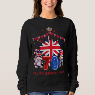British Queen Monarchy Platinum Jubilee Celebratio Sweatshirt