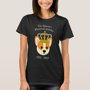 British Queen Monarchy Platinum Jubilee Union Jack T-Shirt