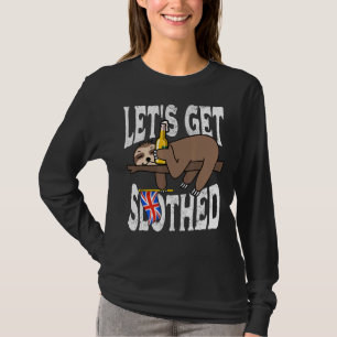 British Queen Platinum Jubilee 2022 Let's Get Slot T-Shirt