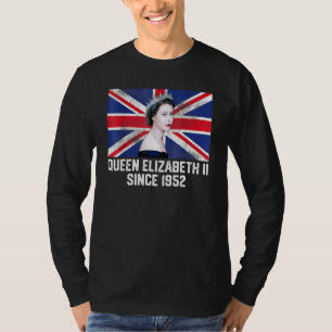 British Queen Platinum Jubilee Since 1952 70 Year  T-Shirt