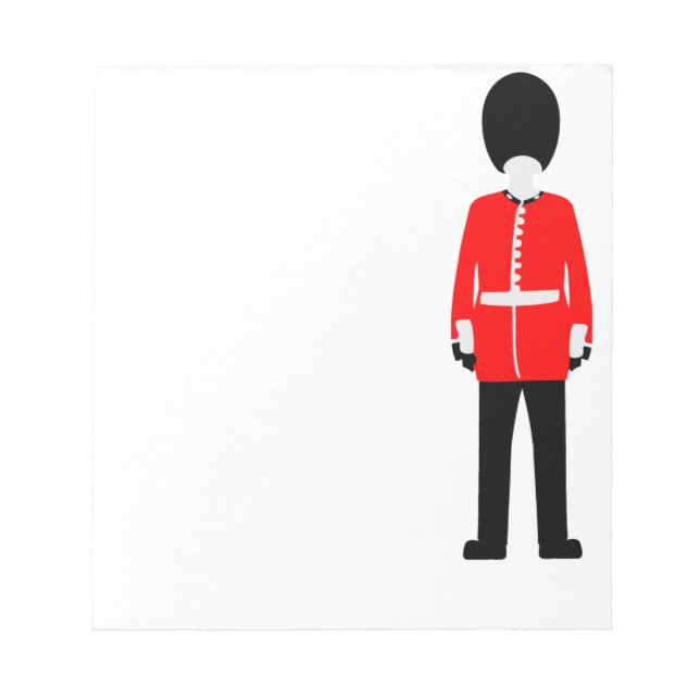 British Queen’s Guard Notepad (Front)