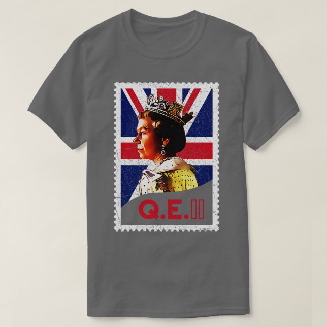 British Queens Platinum Jubilee - Honoring The Eli T-Shirt (Design Front)