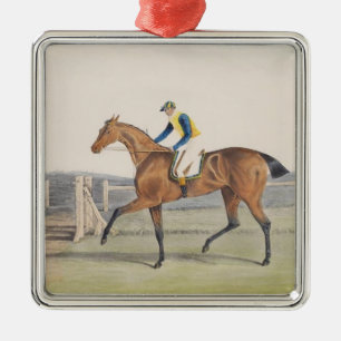 British Racehorse (The Duchess) Metal Tree Decoration