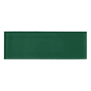 British Racing Green Name Tag