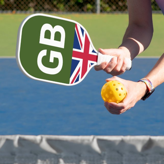 British Racing Green Pickleball Paddle (Insitu)