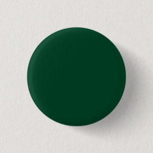 British racing green (solid colour) 3 cm round badge