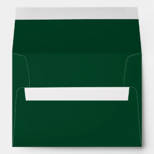 British racing green (solid colour) envelope
