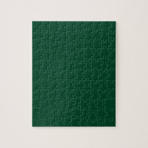 British racing green  (solid colour)  jigsaw puzzle