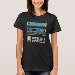 British Rail Class 16 Locomotive Train Diagram T-Shirt