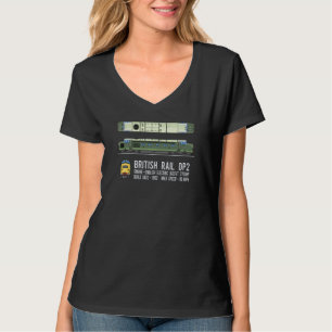 British Rail DP2 Locomotive Train Diagram T-Shirt
