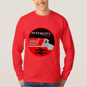 British Rail Intercity Classic Train Enthusiast T-Shirt