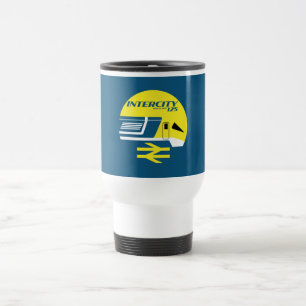 British Rail Intercity Classic Train Enthusiast Travel Mug