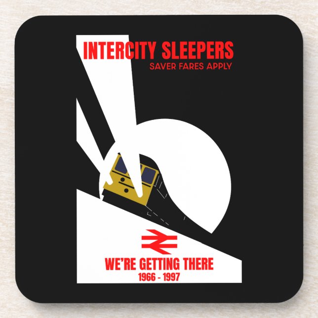 British Rail Train Enthusiast Coaster (Front)