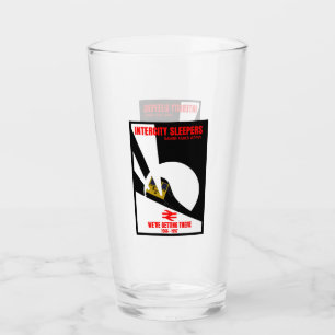 British Rail Train Enthusiast Glass