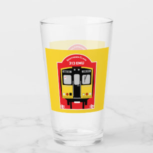 British Rail Train Enthusiast Glass
