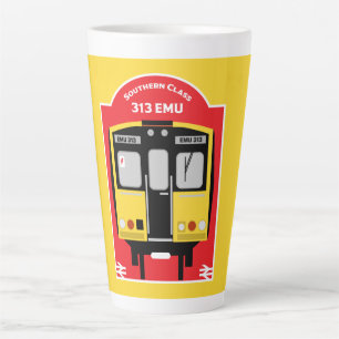 British Rail Train Enthusiast Latte Mug