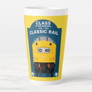 British Rail Train Enthusiast Latte Mug