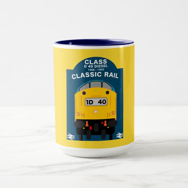 British Rail Train Enthusiast Mug (Center)
