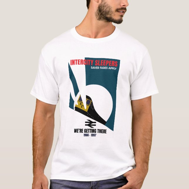 British Rail Train Enthusiast T-Shirt (Front)