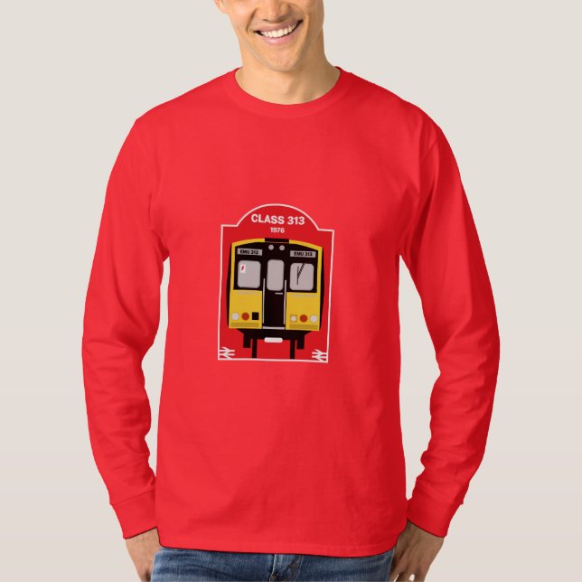 British Rail Train Enthusiast T-Shirt (Front)