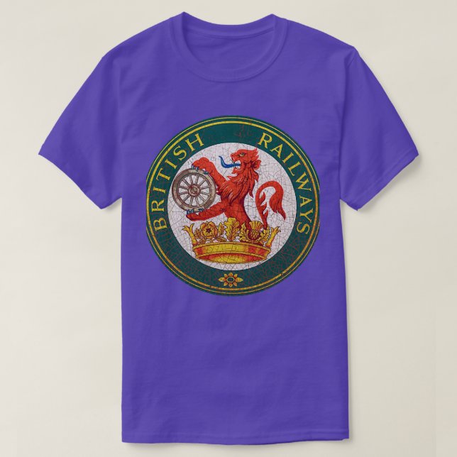 British Railways 1 T-Shirt (Design Front)