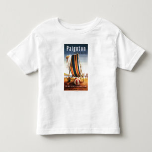 British Railways Beach Chair and Ball Poster Toddler T-Shirt
